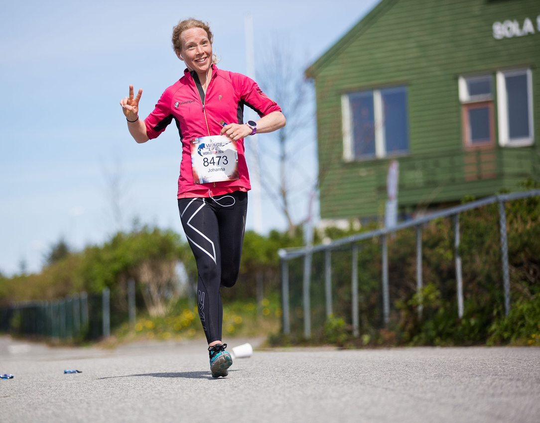 Fotograf Børge Andreassen Stavanger idrett sportsfotograf idrettsfotografering Wings For Life World Run Johanna Håland